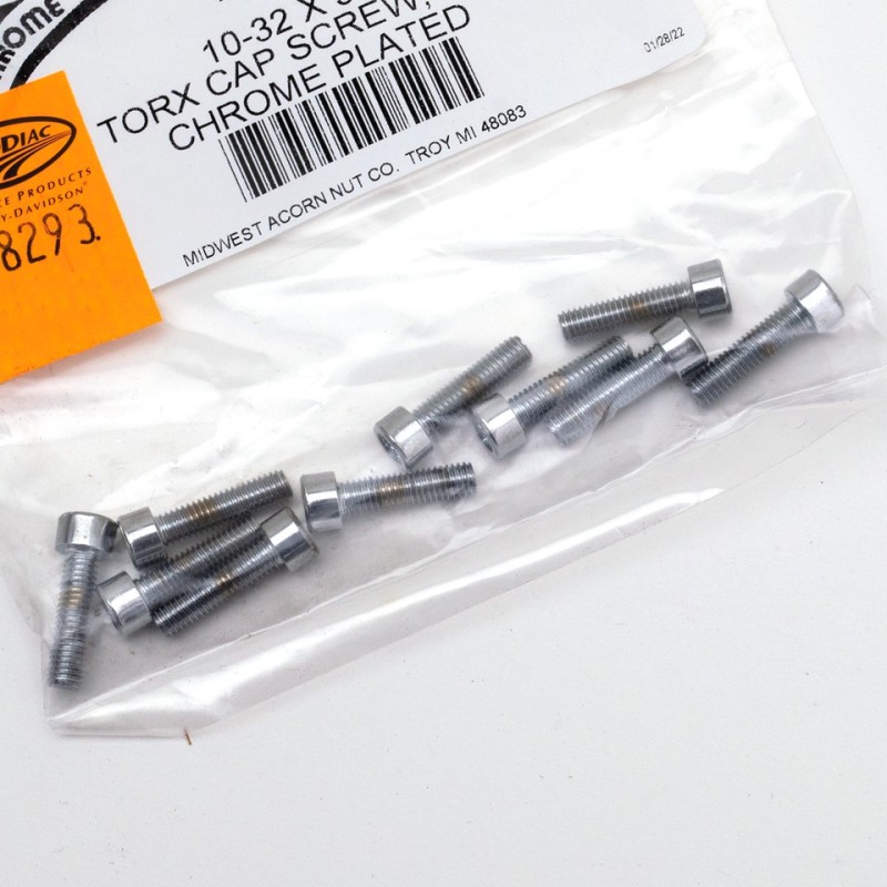 Assortiment de vis torx chromees 238293