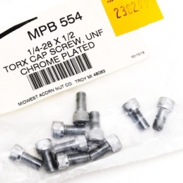 Assortiment de vis torx chromees 238299