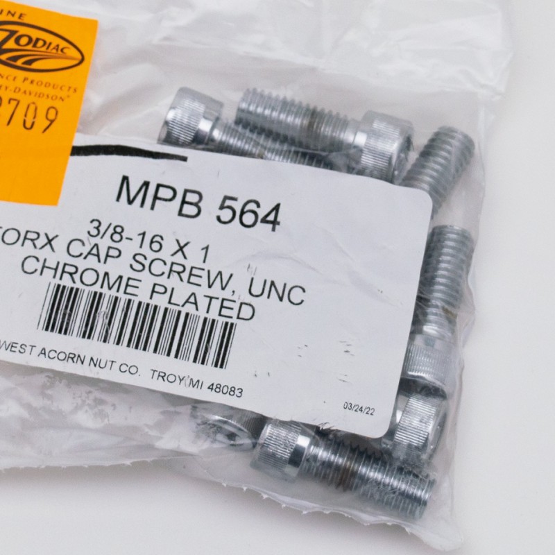 Assortiment de vis torx chromees 238709