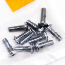 Assortiment de vis torx tete bouton chromees 239947