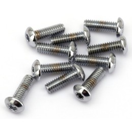 Assortiment de vis torx tete bouton chromees 239947