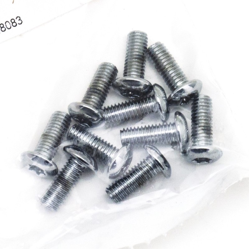 Assortiment de vis torx tete bouton chromees 239951