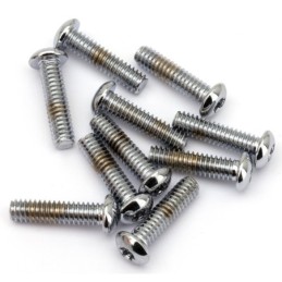 Assortiment de vis torx tete bouton chromees 239955