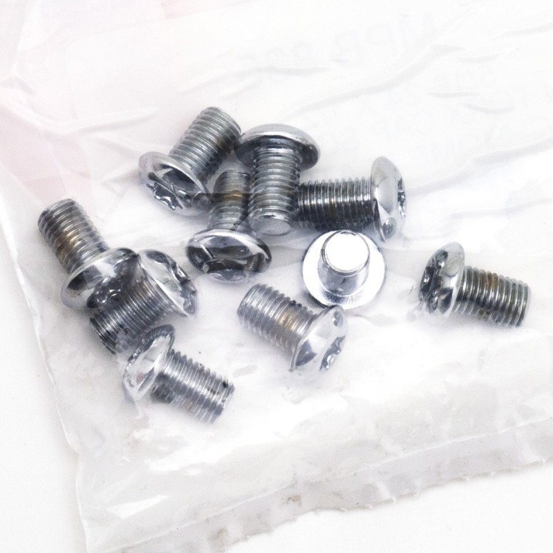 Assortiment de vis torx tete bouton chromees 239969