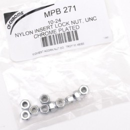 Assortiment d'ecrou nylstop chrome 233313