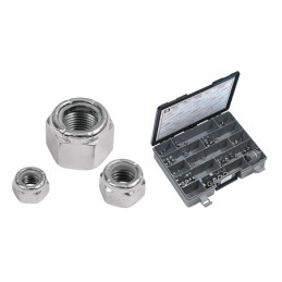 Assortiment d'ecrou nylstop chrome 233313