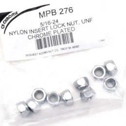 Assortiment d'ecrou nylstop chrome 233318