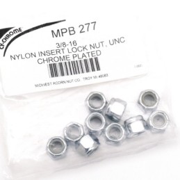 Assortiment d'ecrou nylstop chrome 233319