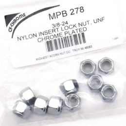 Assortiment d'ecrou nylstop chrome 233320