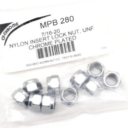 Assortiment d'ecrou nylstop chrome 233322