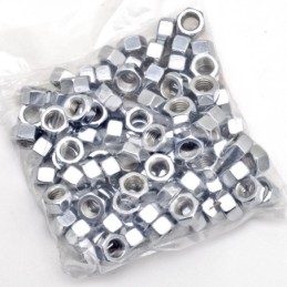 Assortiment d'ecrous et de rondelles chromes 233240