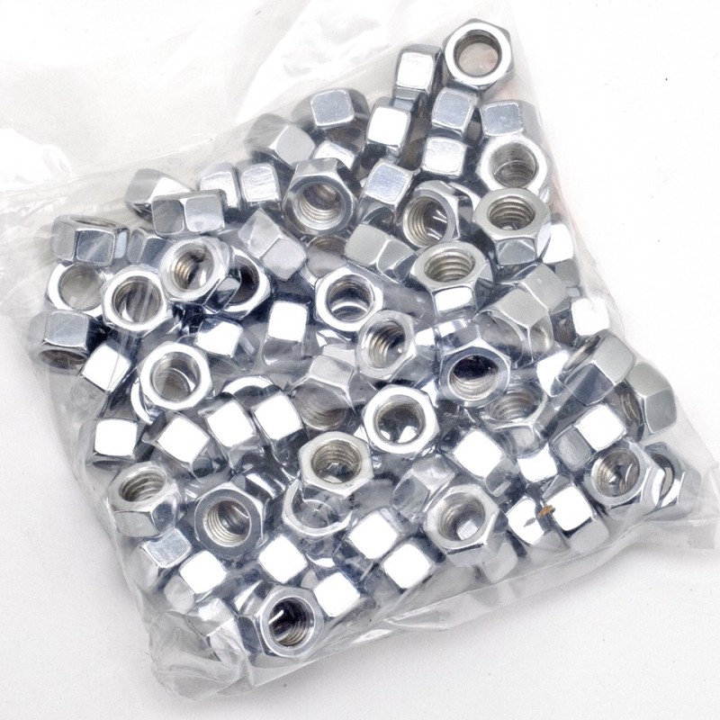 Assortiment d'ecrous et de rondelles chromes 233240