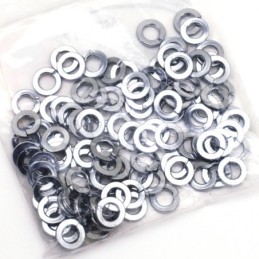 Assortiment d'ecrous et de rondelles chromes 233242