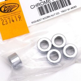 Assortiment d'entretoises en acier chome 237419