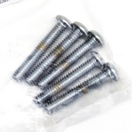 Boite d'assortiment de vis allen chromees a tête bouton large 239916