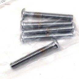 Boite d'assortiment de vis allen chromees a tête bouton large 239917