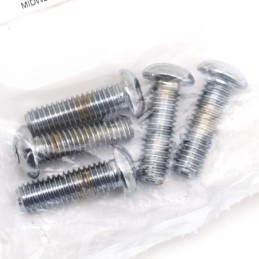 Boite d'assortiment de vis allen chromees a tête bouton large 239923