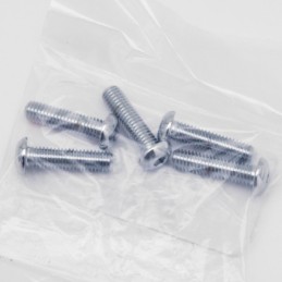 Boite d'assortiment de vis allen chromees a tête bouton large 239924