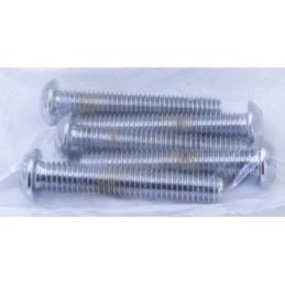 Boite d'assortiment de vis allen chromees a tête bouton large 239927