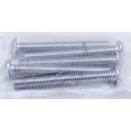 Boite d'assortiment de vis allen chromees a tête bouton large 239930