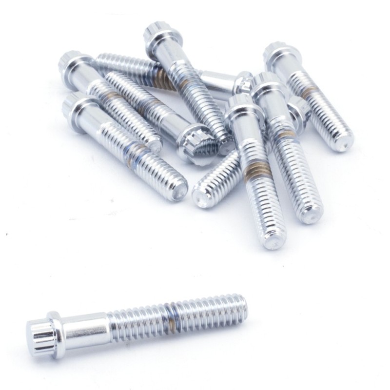 Boite d'assortisement de boulons a 12 points chromes 235027