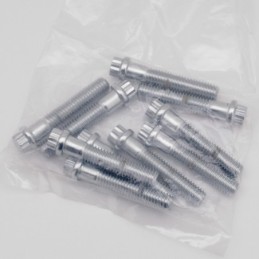 Boite d'assortisement de boulons a 12 points chromes 235045