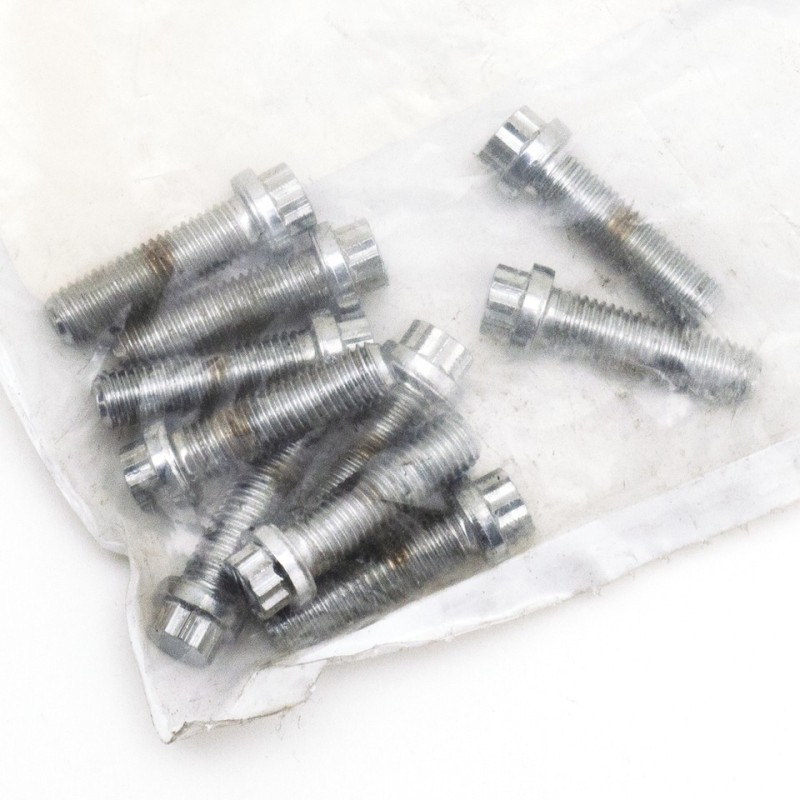 Boite d'assortisement de boulons a 12 points chromes 238265