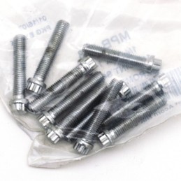 Boite d'assortisement de boulons a 12 points chromes 238267