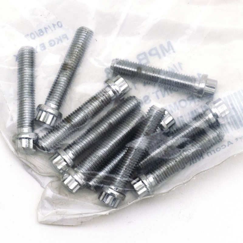 Boite d'assortisement de boulons a 12 points chromes 238267