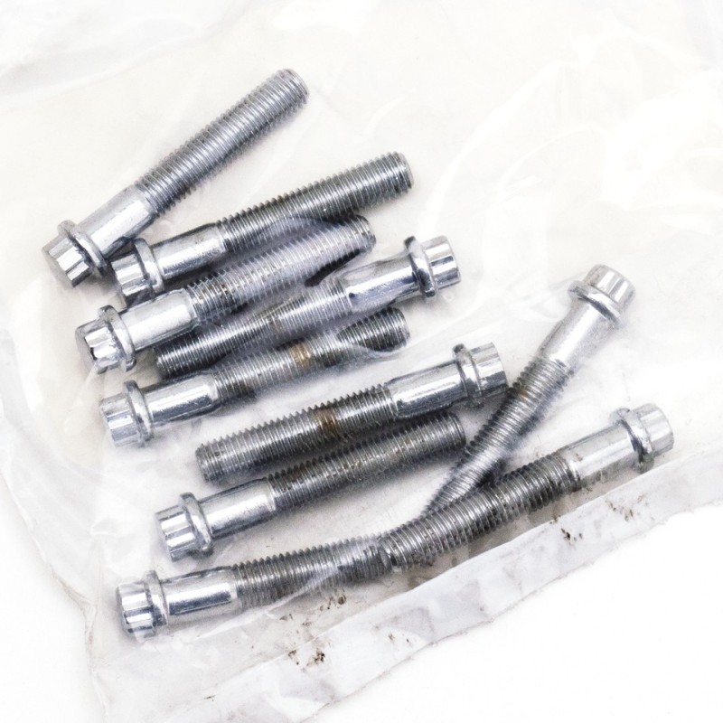 Boite d'assortisement de boulons a 12 points chromes 238268