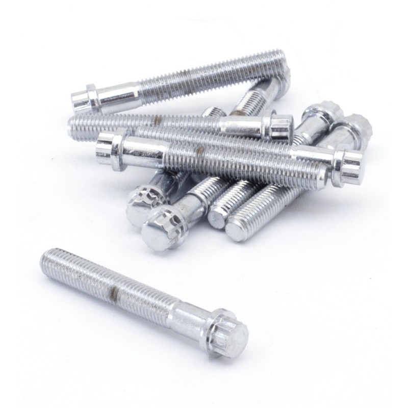 Boite d'assortisement de boulons a 12 points chromes 238269