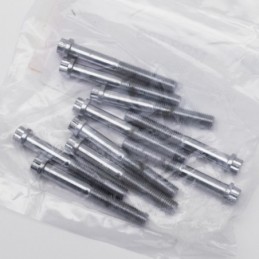 Boite d'assortisement de boulons a 12 points chromes 238270