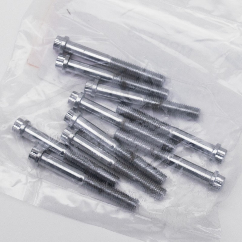 Boite d'assortisement de boulons a 12 points chromes 238270