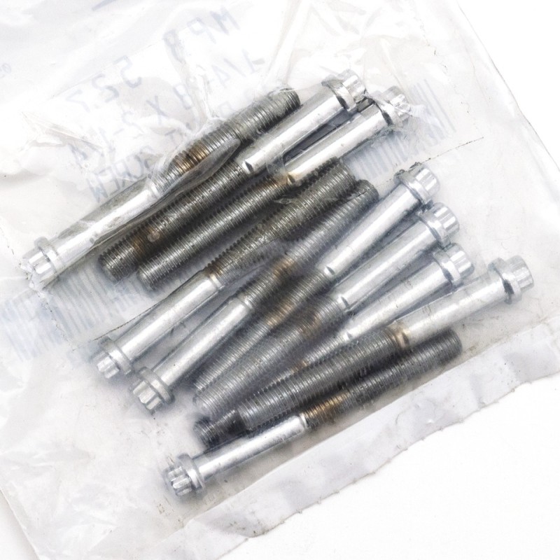 Boite d'assortisement de boulons a 12 points chromes 238271