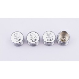 Caches boulons chromes pour tetes 6 pans, allen et bouton 722607