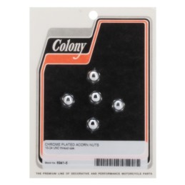 Ecrous chromes colony tete borgne 768973