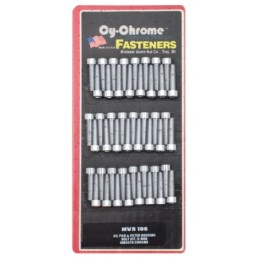 Kit de vis cache lateraux chromees pour v-rod 720370