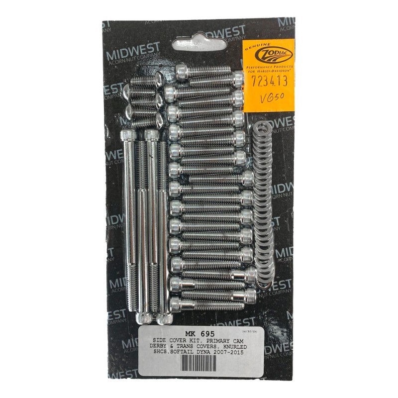 Kits de cache lateraux de transmission chromes 723413