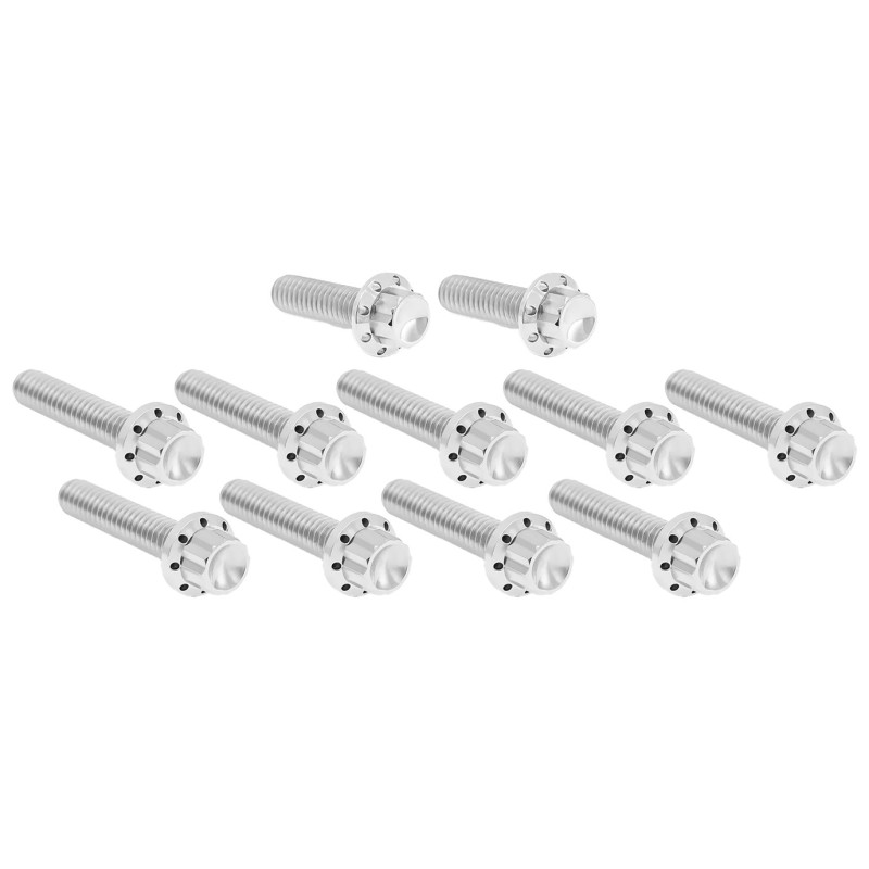 Kits de vis 12 points titane pour couvercle de cames et allumage A300980