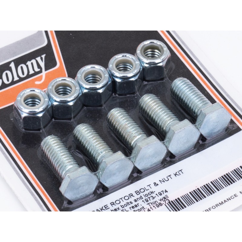 Kits de vis de fixation de disque pour sportster 780150