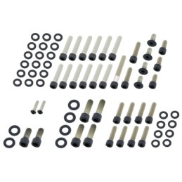 Kits de vis de moteur boite en acier inoxydable noir 770490