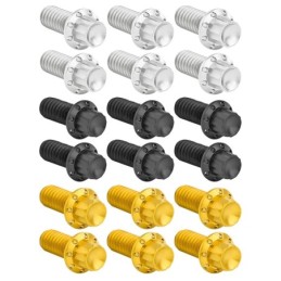 Kits de vis titane 12 pans de couvercle d'embrayage A300938