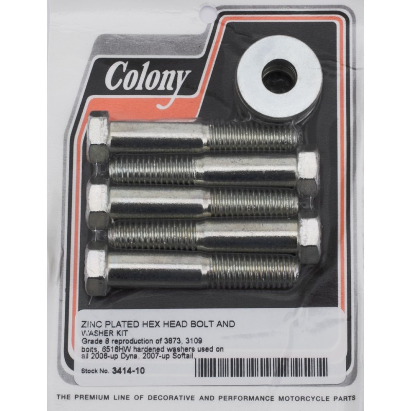 Kits de visserie de poulie de roue arriere galvanises 780175