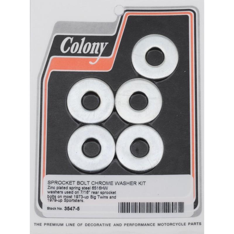 Kits de visserie de poulie de roue arriere galvanises 780181