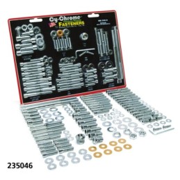 Kits visserie moteur boite chromes 233129