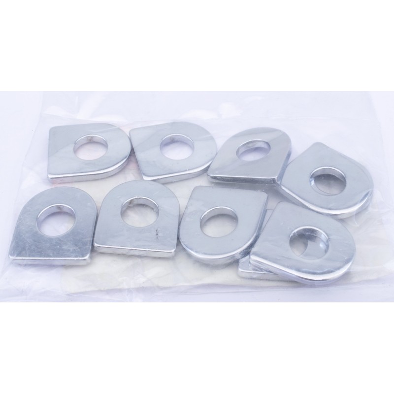 Rondelles plates chromees speciales 720265