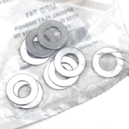 Rondelles plates chromees speciales 720267