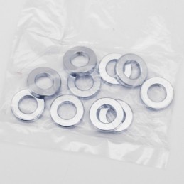Rondelles plates chromees speciales 720268