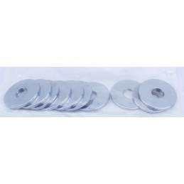 Rondelles plates chromees speciales 720271