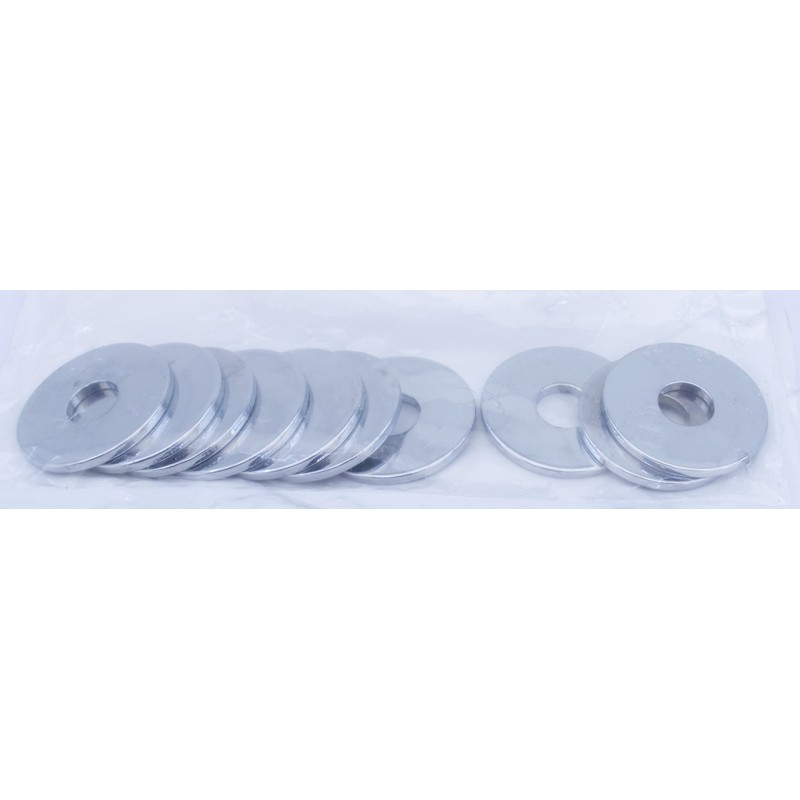 Rondelles plates chromees speciales 720271
